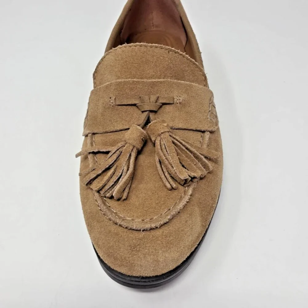 GH Bass & Co Flex Step Noelle Suede Leather Loafer Womens Size 6.5 M Preppy - Picture 15 of 15